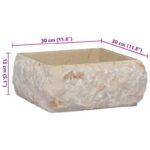 Hand-Carved Marble Basin - Image 3