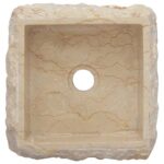 Hand-Carved Marble Basin - Image 6