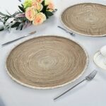 Natural Woven Round Placemats - Image 5