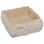 Hand-Carved Marble Basin - Image 7