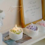 Blush Hydrangea Cup Candle - Image 2