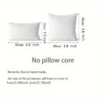 Tufted Botanical Cushion Cover Set - Image 2