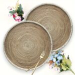 Natural Woven Round Placemats