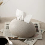 Pebble Stone Tissue Box Holder - Image 6