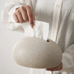 Pebble Stone Tissue Box Holder - Image 3