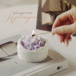 Blush Hydrangea Cup Candle - Image 11