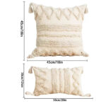 Tufted Tassel Cushion Cover - Image 2