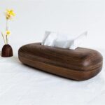 Walnut Style Tissue Box Holder - Image 6
