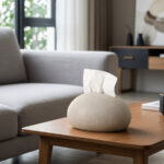 Pebble Stone Tissue Box Holder - Image 7