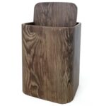 Wood Effect Storage Waste Bin - Image 5