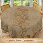Golden Tree Tablecloth