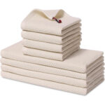 Cotton Waffle Kitchen Towel Set - Image 3