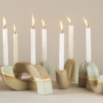 Atelier Arc Ceramic Candle Holder Set - Image 5