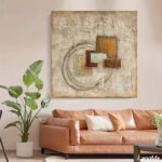 Zen Geometry Artisan Wall Art - Image 2