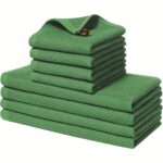 Cotton Waffle Kitchen Towel Set - Image 13