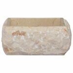 Hand-Carved Marble Basin - Image 5