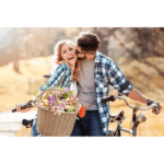 Natural Wicker Removable Bicycle Basket with Carry Handle - Image 5