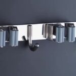 Heavy-Duty Wall-Mounted Tool Holder with 4 Grips & 5 Hooks - Image 8