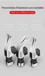 Professional Magnetic Claw Hammer with Non-Slip Handle - Image 3