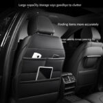 Premium Faux Leather Car Seat-Back Organiser & Protector - Image 4