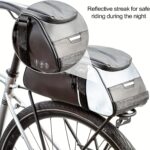 8L Reflective Bicycle Rear-Rack Trunk Bag - Image 5
