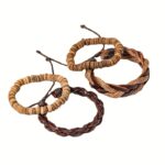 Men’s Natural Multi-Layer Bracelet Set - Image 5