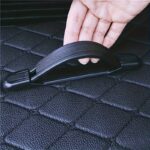 Premium Quilted Collapsible Car Boot Organiser with Lid - Image 8