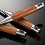 Premium 7-Piece Stainless Steel Kitchen Utensil Set with Mahogany Handles - Image 7