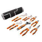 8-Piece Professional Pliers & Adjustable Wrench Set - Image 4