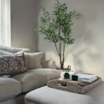 180cm Artificial Olive Tree in White Pot - Image 8