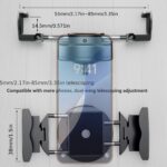 Concealed Aluminium Bicycle Phone Mount – 360° Adjustable - Image 4