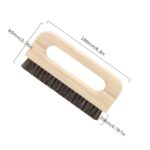 Natural Wood Wallpaper Smoothing Brush with Soft Bristles - Image 2