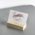 Natural Stone Photo & Card Holder - Image 3