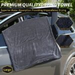 Premium XXL 1400 GSM Twisted-Loop Car Drying Towel - Image 8