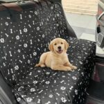 Premium Quilted Dog Car Seat Cover – Rear Bench Protector - Image 5