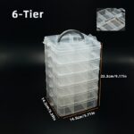 Clear Modular Tool Storage Carry Case - Image 2