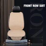 Premium Quilted Car Seat Protector in Warm Brown - Image 7