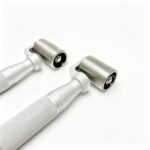 Professional Stainless Steel Wallpaper Seam Roller with Textured Handle