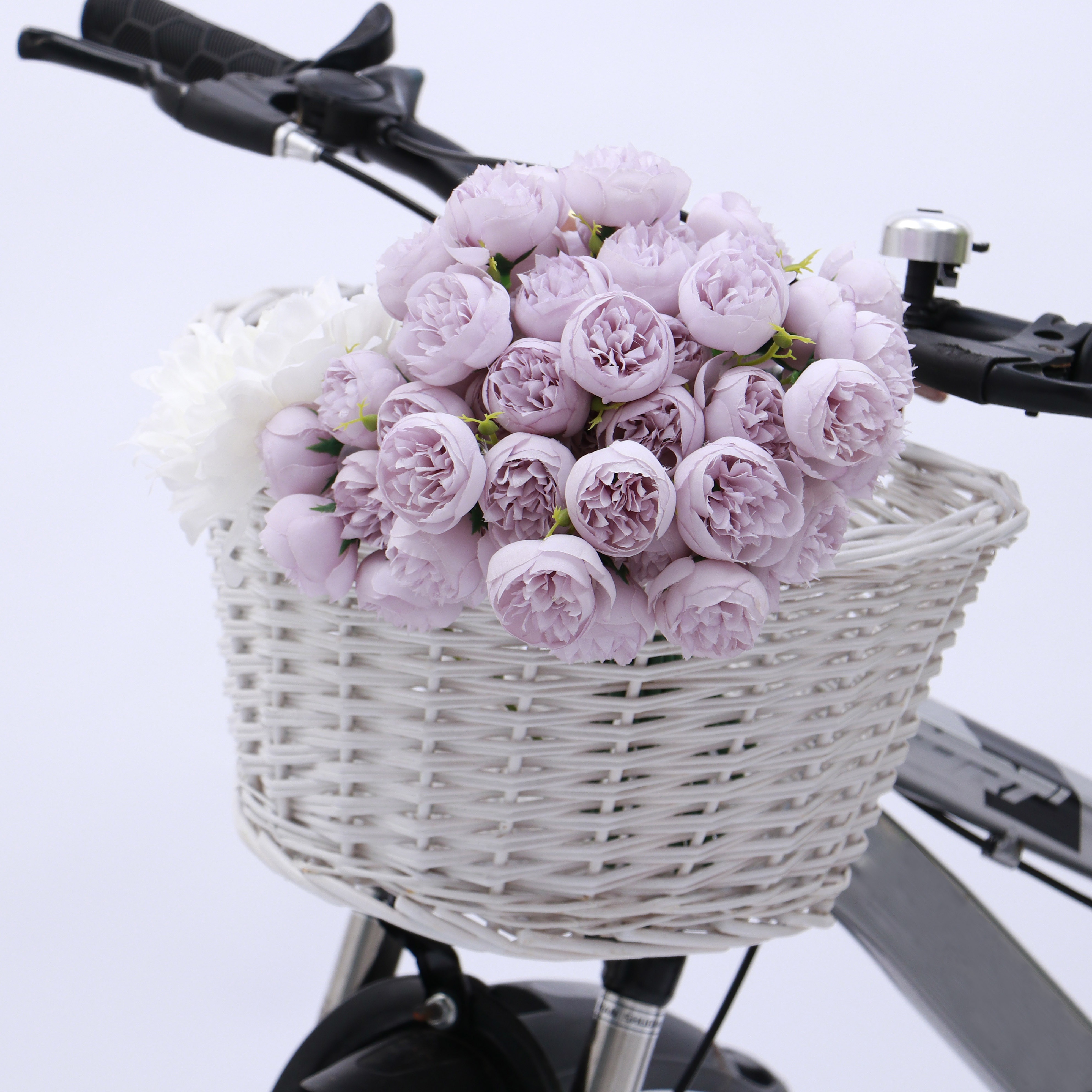 product-fancy-115c2bb5-0580-4050-898b-eab3cacc6b87 Ivory Woven Front Bicycle Basket with Tan Straps - Image 1
