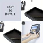 252-Piece Picture Frame Hanging Kit with Black & Brass Hardware Organiser - Image 10