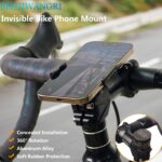 Concealed Aluminium Bicycle Phone Mount – 360° Adjustable