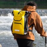 25L Waterproof Tarpaulin Cycling Backpack with Reflective Detail - Image 10