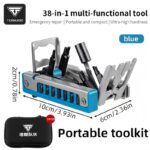 TOSUOD 38-in-1 Compact Bicycle Repair Multi-Tool - Image 9