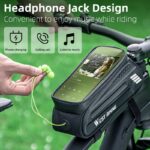 WEST BIKING Waterproof Top Tube Phone Bag - Image 4