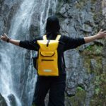 25L Waterproof Tarpaulin Cycling Backpack with Reflective Detail - Image 8