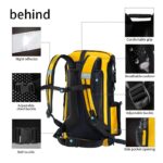 25L Waterproof Tarpaulin Cycling Backpack with Reflective Detail - Image 7