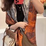Scenic Landscape Pure Silk Square Scarf - Image 3