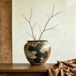 Rustic Wabi-Sabi Ceramic Plant Pot - Image 2
