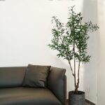 180cm Artificial Olive Tree in White Pot - Image 6