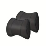 Ergonomic Contoured Car Neck Support Pillow – Black - Image 7
